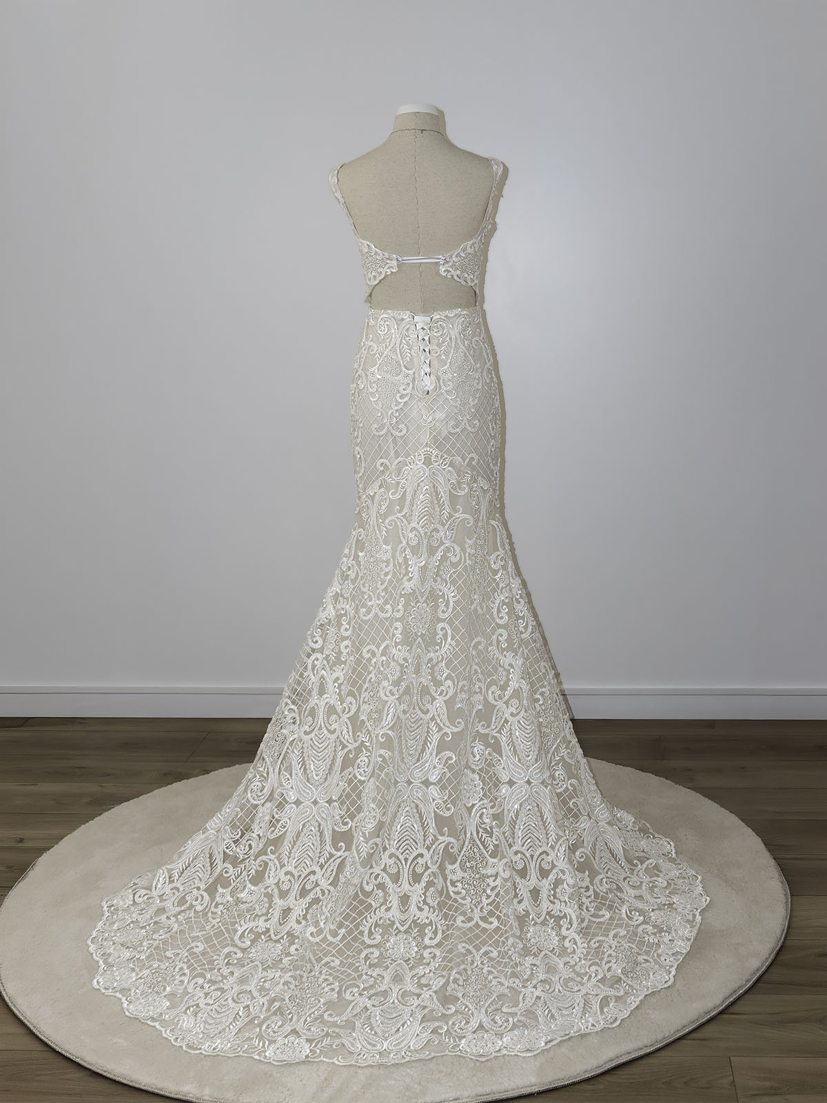 Robe de mariée Léonora de dos