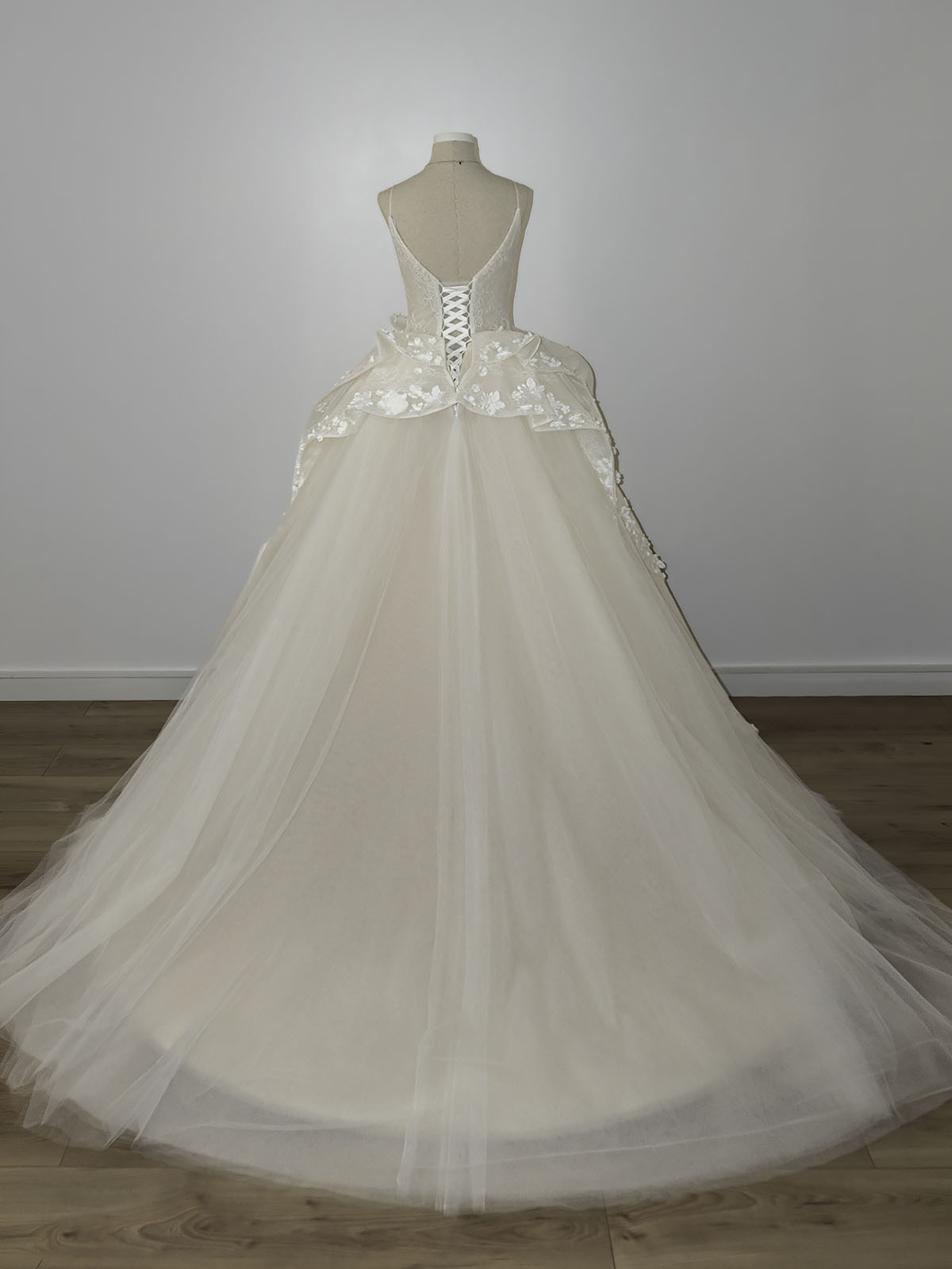 Robe de mariée Aveline de dos