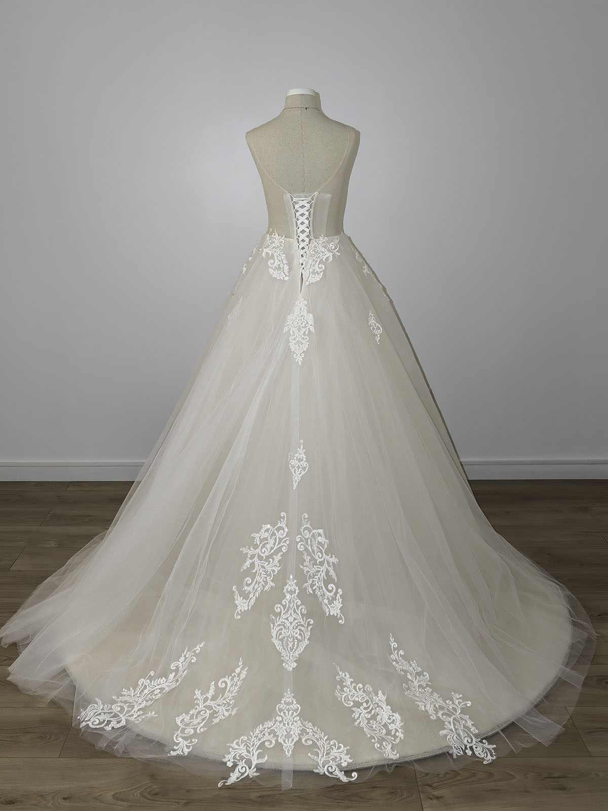 Robe de mariée Clémence de dos