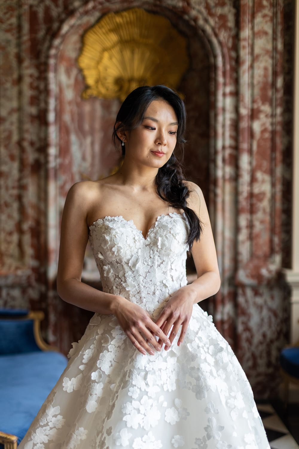 Robe de mariée trapèze Rosalie