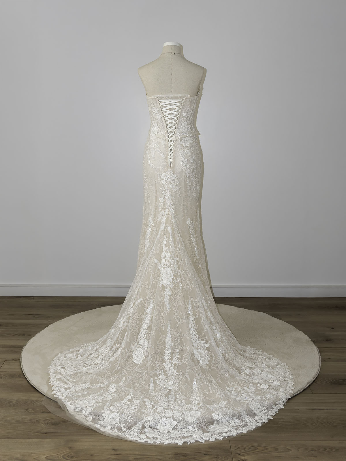 Robe de mariée Athéna de dos