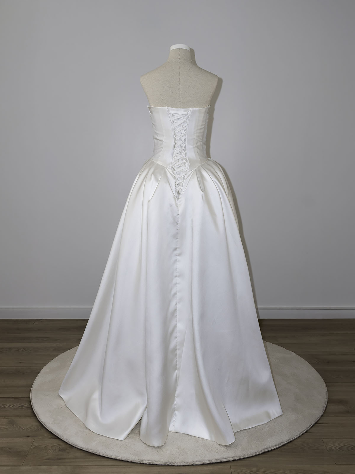 Robe de mariée Ivoire de dos